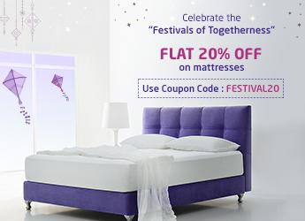 Enjoy Flat 20% Off on mattress with Livpure Sankranti Offers