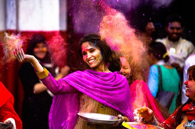 Why does everybody sleep after playing Holi?