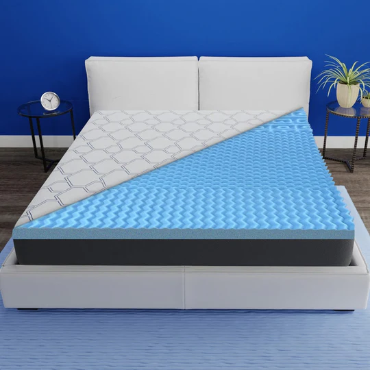 mattress grid topper